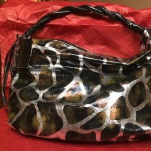 Very Stylish Leopard Print Handbag/ Shoulderbag - New